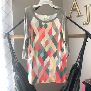 multi colored tunic